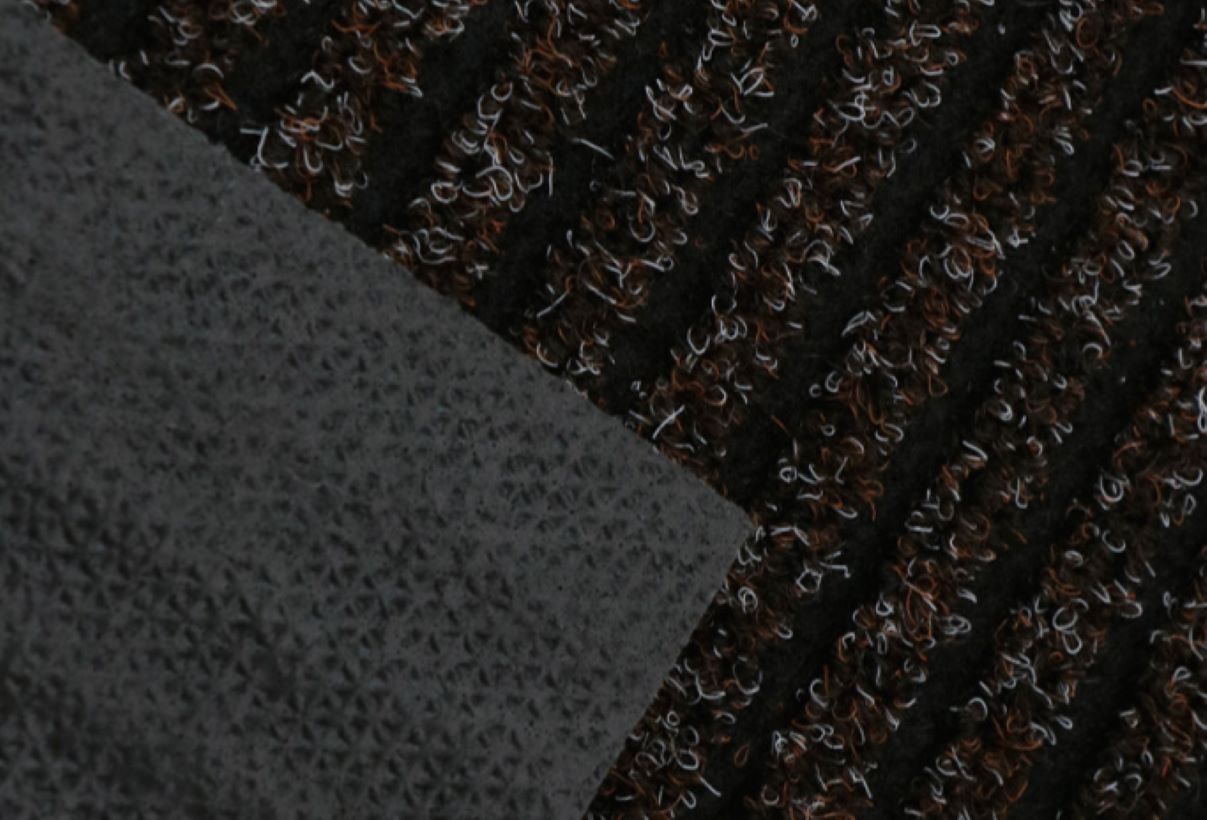 Čistiaca rohož Valdez hnedá metráž