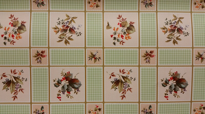 PVC obrus s textilným podkladom 087