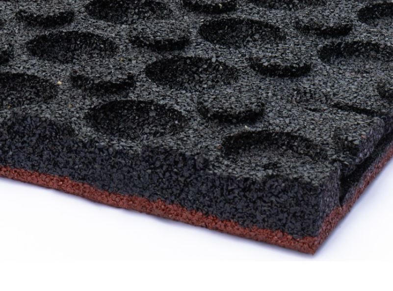 Gumová dlažba Petra 500x500x50 mm