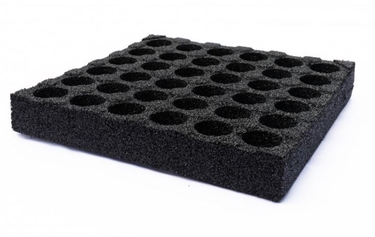 Gumova dlažba Petra 500x500x70 mm