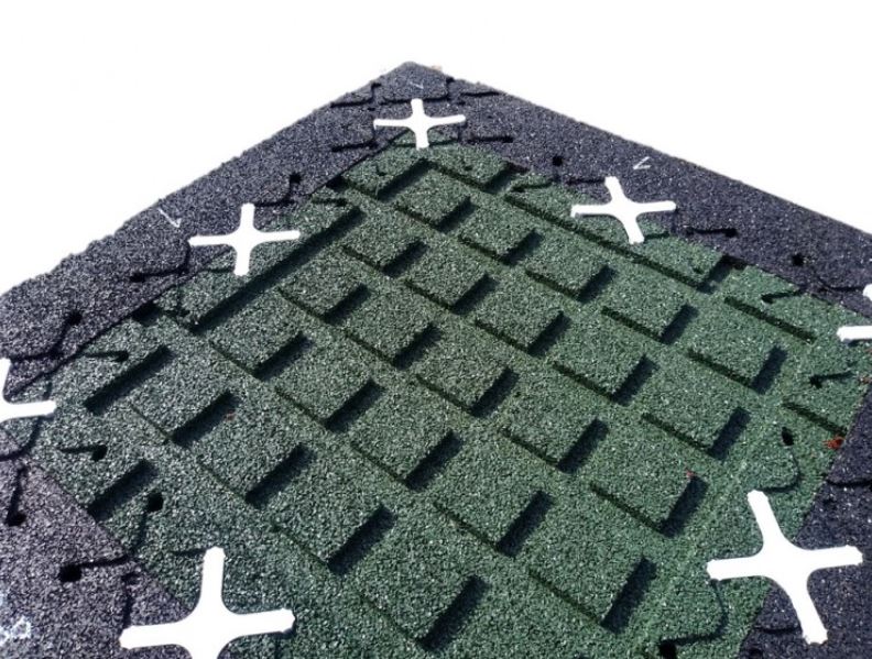 Spojovací kríž ku gumovej dlažbe