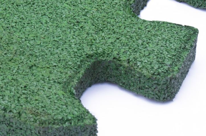 Gumová dlažba Lea puzzle 500x1000x20 mm