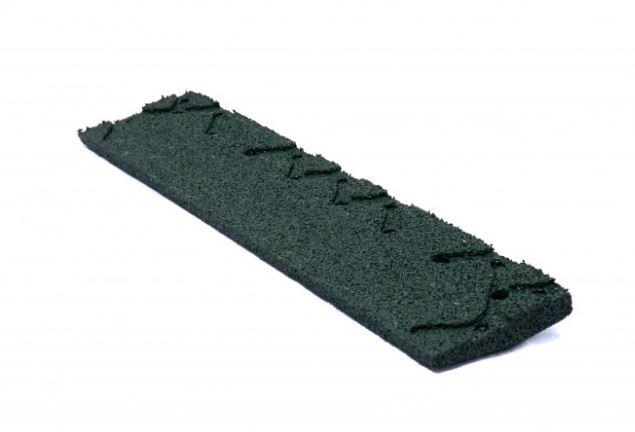 Gumová nábehová hrana priama 500x107x25 mm