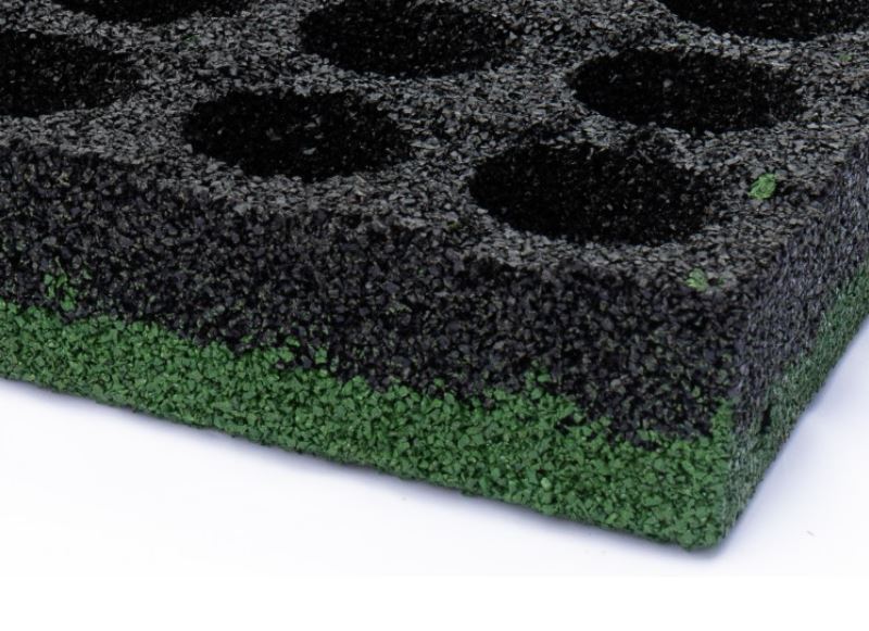 Gumová dlažba Petra 500x500x60 mm