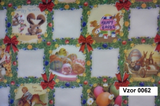 PVC obrus veľkonočný 3062