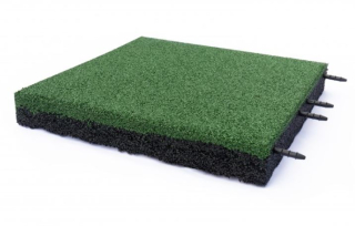 Gumová dlažba Petra 500x500x75 mm