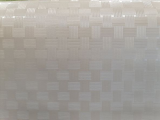 PVC obrus s perleťovým efektom krémový 00111