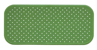 Protišmyková podložka do vane 76x34 cm tmavozelená