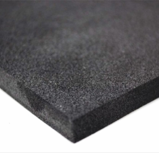 Mikroporézna tesniaca guma EPDM, hrúbka 10 mm