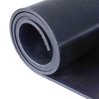 Tesniaca doska EPDM/SBR šírka 1500 mm bez vložky, pevnosť v ťahu 5 MPa